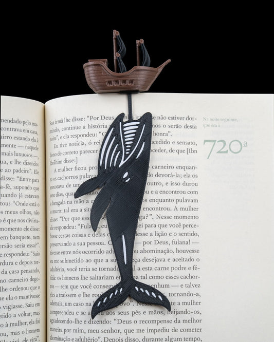 Whales in the Deep Bookmark