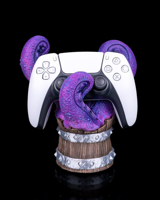 Kraken Controller Holder – 3D Printed Tentacle Stand for PS5, Xbox, or PC Gaming Setup