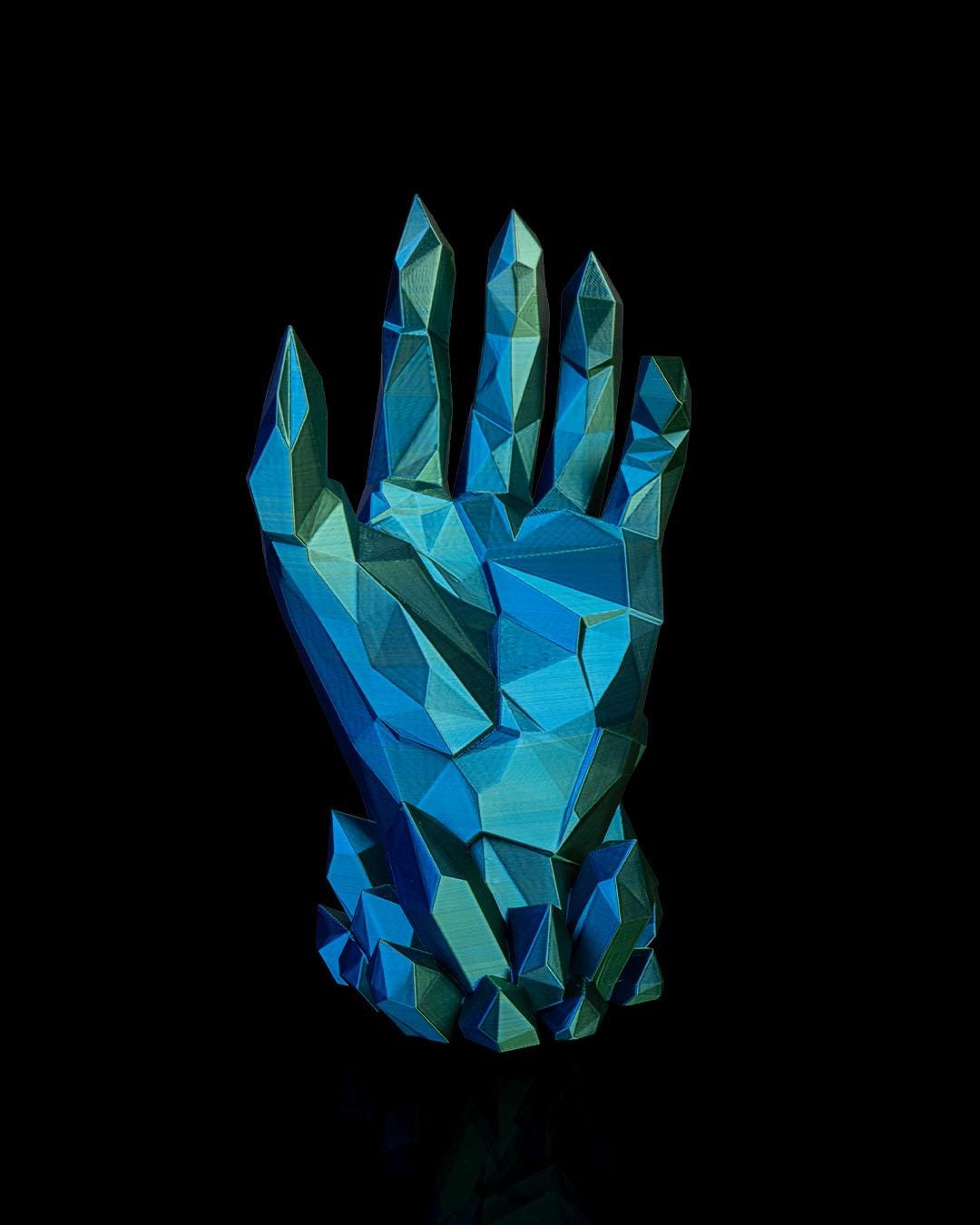 Crystal Hand Controller Holder 3D Printed Crystal Shard Display Stand for PS5 PS4 Xbox or PC Gamer Desk Setup Gift