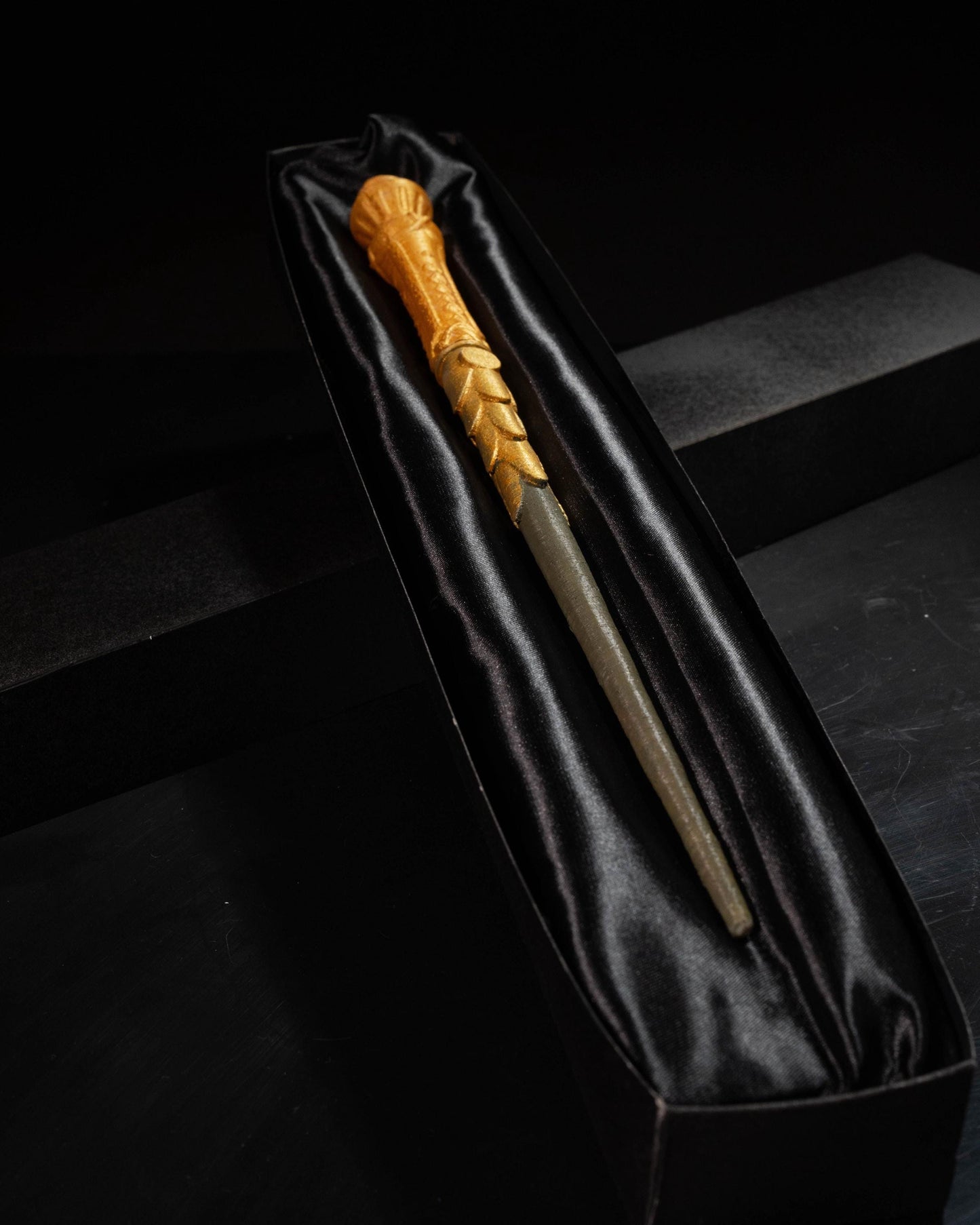 Custom Wizard Wand 3D Printed Fantasy Prop Personalized Magic Wand Gift for Collectors or Fans custom hand painted wand