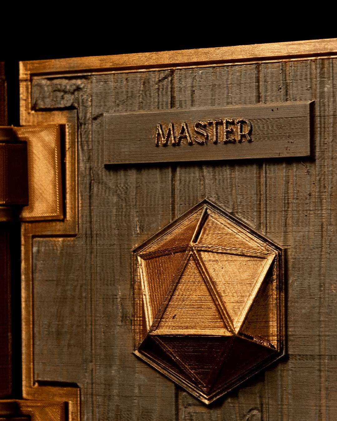 Custom DM Shield 3D Printed and Hand Painted Dungeon Master Screen Tabletop RPG Game Master Gift for DND or Pathfinder