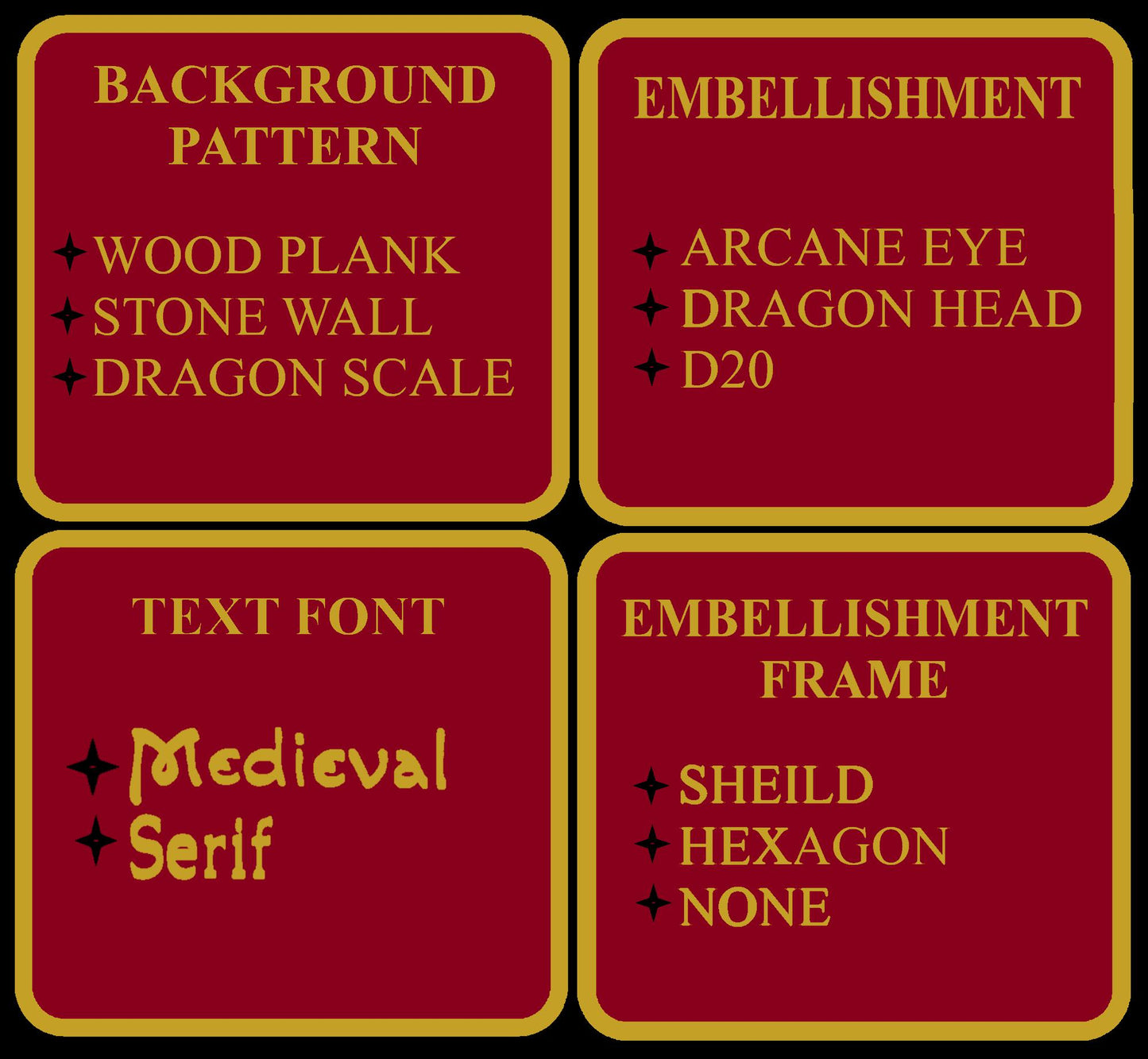 Custom DM Shield 3D Printed and Hand Painted Dungeon Master Screen Tabletop RPG Game Master Gift for DND or Pathfinder