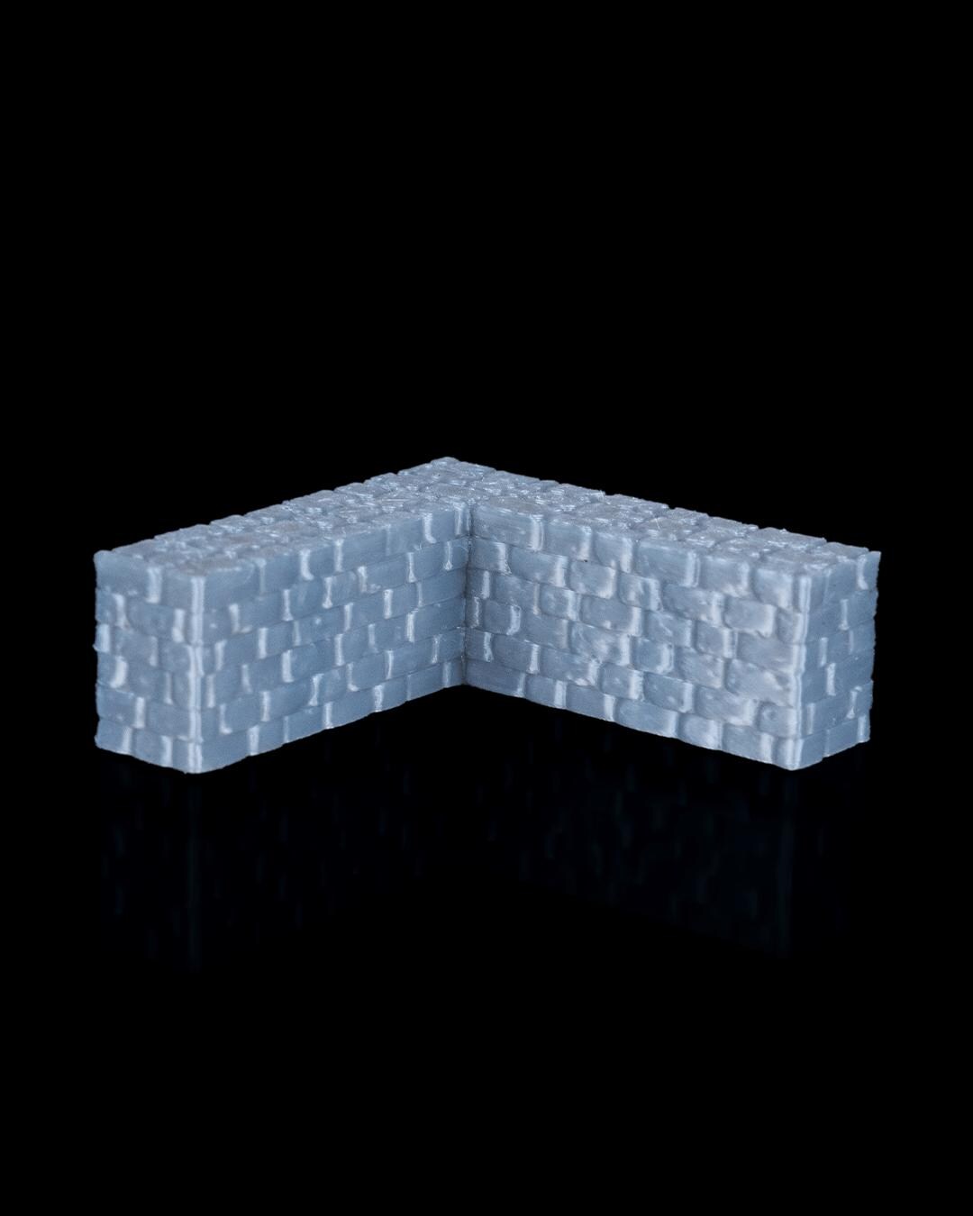 44 piece Village Terrain Set 3D Printed Trees Paths Walls for DND TTRPG Diorama Scenery Modular Prop Kit