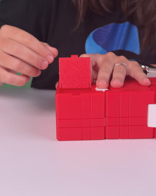 Folding Infinity Medicine Cube Organizer