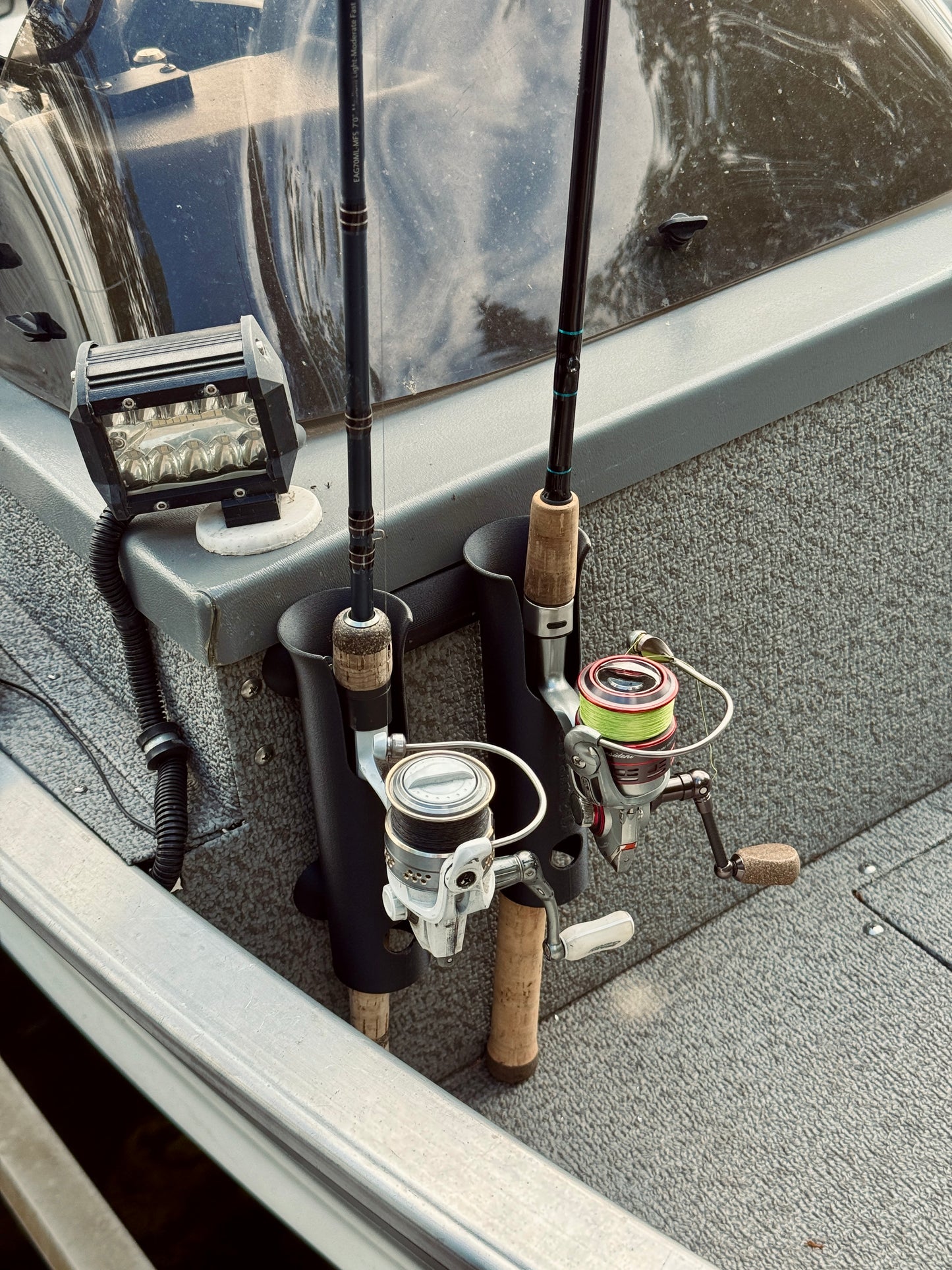 Heavy Duty Boat Rod Holder | Single & Double Mount | Fishing Holder